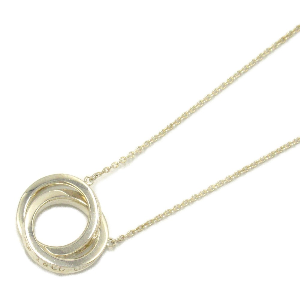 Tiffany Interlocking Circle Necklace Silver